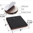 thumbnail image 2 of Protectores para muebles X-Protector, 16 piezas, 5 cm, antideslizantes, 2 of 5