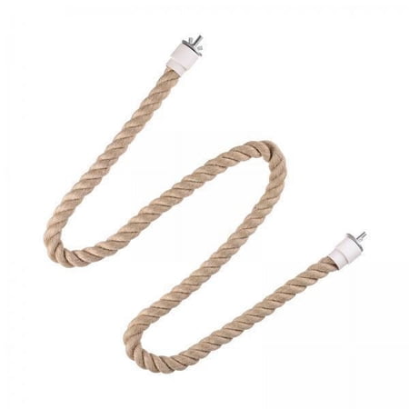 Lazsy 2-6pack Bird Perch Stand Pet Supplies Parrot Rope for Finches Parakeet Primary 6 Pcs