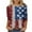 Style 7, variant on GERsome 4th of July T-Shirt for Women American Flag 3/4 Sleeve Crewneck Tops USA Flag Stars Stripes Patriotic Graphic Tee S-5XL