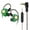 Translucent green, variant on SIEYIO X7 Sports Earphones Earbuds Immersive Auditory Experience with Precise Tuning by Acclaimed Sound Engineer 3.5 Adapter