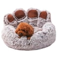 thumbnail image 1 of Fluffy Dog Bed Soft Cozy Pet Sleeping Cushion For Small Medium Large Dogs Cats Thicken Warm Winter Dog Kennel Pet Accessories ShopWise Round, 1 of 13