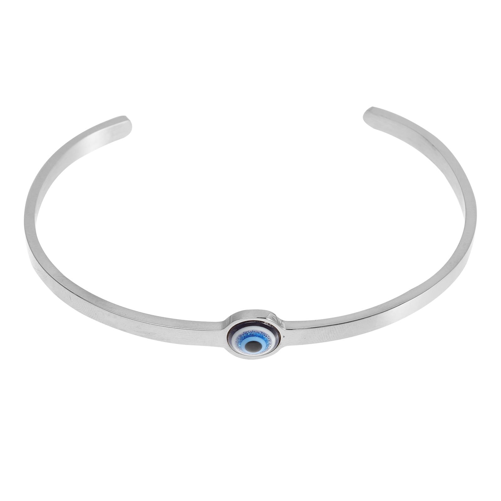 Evil Eye Bangle Open Bangle Adjustable Bracelet Women Protection