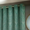 thumbnail image 2 of Paoletti Gatsby Jacquard Eyelet Curtains, 2 of 3
