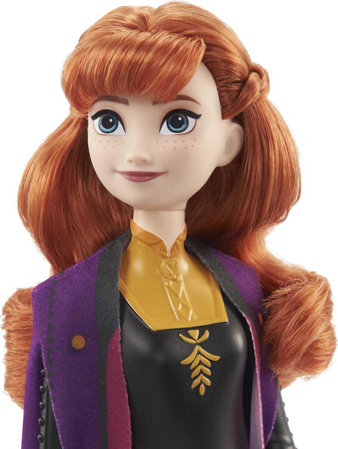Disney Frozen Anna Fashion Doll and Accessory Toy Inspired by the Movie Disney Frozen 2, Ages 3+