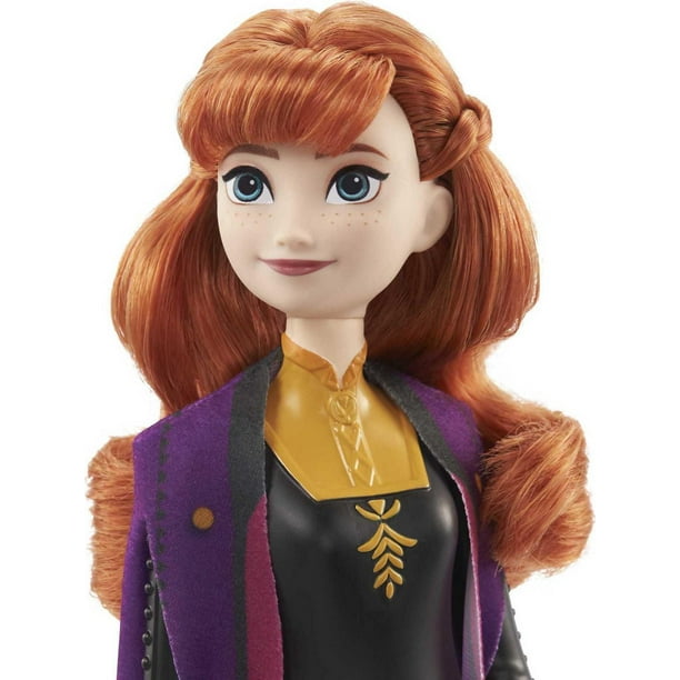Disney Frozen Anna Fashion Doll and Accessory Toy Inspired by the