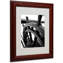 Trademark Fine Art "Masterful Guidance" by Monica Fleet, Wood Frame