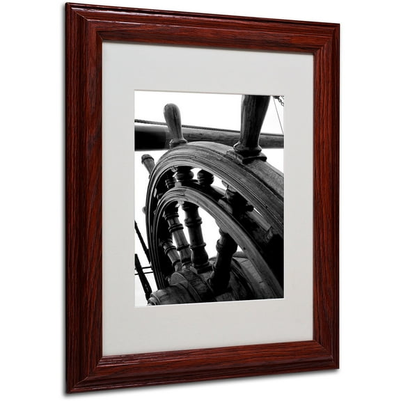 Trademark Fine Art "Masterful Guidance" by Monica Fleet, Wood Frame