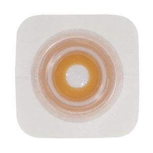 Natura Skin Barrier, Moldable Durahesive Adhesive 2-1/4 Inch Flange 2 Piece System Hydrocolloid Tape Collar 1/2 to 7/8 Inch Opening, Convatec, 421039 - Box of 10