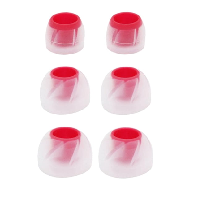 6 Puntas de Auriculares de Silicona Hugo con Diámetro de Tubo Interior 4,5mm