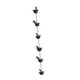 thumbnail image 4 of Cadenas de lluvia para pájaros para canaletas, reemplazo para bajantes, exhibición decorativa para el hogar 80 centímetros, 4 of 8