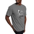 thumbnail image 4 of CafePress - Alpha Sigma Phi Phoenix Black T Shirt - Mens Comfort Colors Shirt, 4 of 5