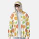 thumbnail image 2 of Balery Colorful Lemons Sudadera ligera de manga larga con capucha y protección solar UPF 50+ para hombre y mujer, ideal para pesca y running-X-Large, 2 of 7