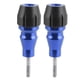thumbnail image 3 of Almohadilla protectora universal para escape de motocicleta, deslizador de marco protector de 10mm, acero inoxidable, color azul, 3 of 14