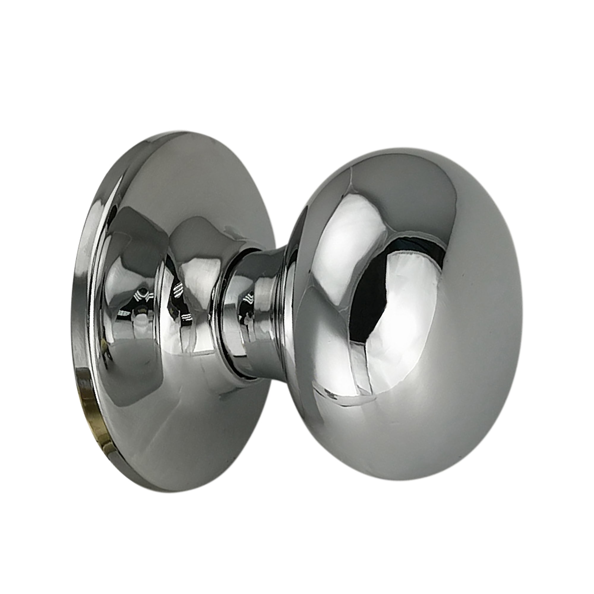 Design House Cambridge Passage Hall and Closet Door 2-Way Knob, Polished Chrome