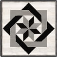 thumbnail image 1 of Cuadro Decorativo | Fine Art Tj | Bloque De Edredón Blanco Y Negro Xii Por Tara Reed - 86 x 86 cm, 1 of 4