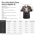 thumbnail image 6 of Lsque Surrealist Cow pattern Hawaiian Shirt for Men, Unisex Summer Beach Casual Short Sleeve Button Down Shirts-Medium, 6 of 9