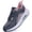 GreyPink, variant on JOYFON Womens Wide Walking Shoes Arch Support Plantar Fasciitis Shoes Orthotic Tennis Sneakers for Foot Pain Relief BlackWhite 9.5