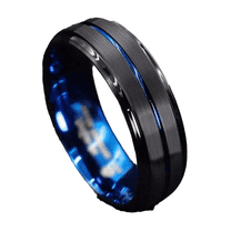 DESIGNICE Silver Rings,Titanium Steel Material Rings for Women,Corrosion Resistant Womens Rings,8