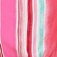 thumbnail image 4 of BEBOP Womens Pink Ruffled Smocked Tie Shoulder Keyhole Back Striped Sleeveless Scoop Neck Shorts Romper Juniors M, 4 of 4