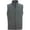GREY HEATHER w/BLACK FLEECE, variant on EDWARDS MENS PERFORMANCE TEK VEST, BLACK, L
