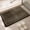 Brown, variant on Namzi Absorbent Quick‑Dry Memory Foam Bath Rug, Soft Modern Polyester Sponge Non‑Slip Doorway Floor Mat, Black 15.75x23.62x0.79In ,1Pack