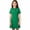 Green, variant on Cethrio Girls Casual Dresses, Summer Collared Mid-length Short Sleeve School Uniform Dresses Pink Size 14-16