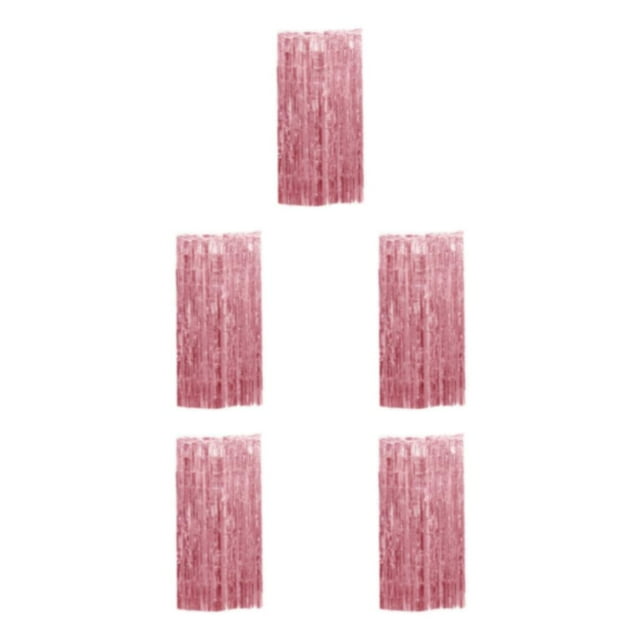 ZheElen Rideau de Fond Artisanal Exquis avec Franges Doigts Lustrantes Couleurs Multiples Rideau de Fête TYPE3 NO3