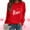 A-Red, variant on Baqcunre Crewneck Sweatshirts Print Round Neck Pullover Tops Long Sleeve Workout Shirts Loose Blouse Valentine Day(Black S-XXL),Womens Sweatshirt Womens Tops Valentine'S Day Shirts For Women