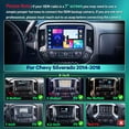 thumbnail image 2 of Autorradio Gearzbtor 13.1 8-Core 8GB+128GB Android 13 para Chevy, 2 of 9