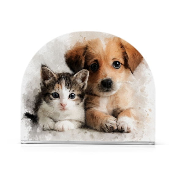 Napkin Holder For Table Kitchen Tissue Organization Rabbit Bow Tie