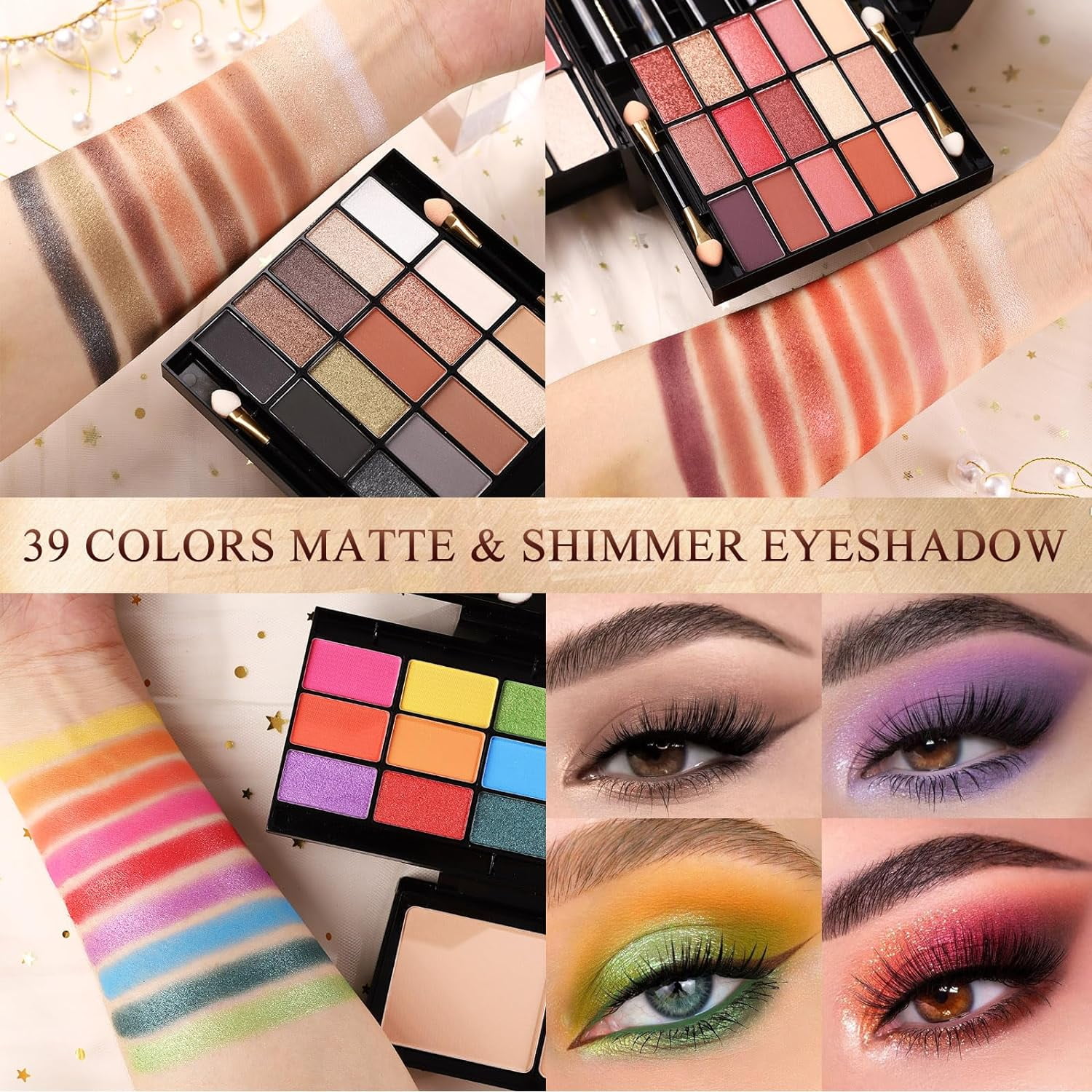 Miss Rose 58 Colors Professional Makeup Kit For Women photo 4
