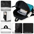 thumbnail image 4 of The Octonauts Logo Backpack Casual Daypack School Bag Backpack Satchel Rucksack Shoulder, 4 of 5