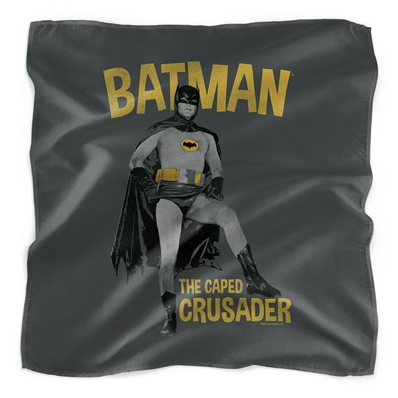 Batman Classic TV Series Caped Crusader Bandana (21 in x 21 in)