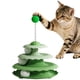 thumbnail image 1 of Juguete Interactivo para Gatos con Disco Giratorio, Pista de Tres Capas y Bolas Rodantes, Base Antideslizante Ponderada, Juguete Rompecabezas de ABS Duradero para Gatos y Gatitos de Interior, 1 of 8