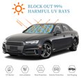 thumbnail image 4 of Kdxio Sunflowers And Bees Print Windshield Sun Shade, Foldable Sun Blocker for Car,Truck,SUV Automotive Interior Sun Protection,Reflective Shade for Front Windshield(), 4 of 6