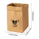 thumbnail image 3 of Bolsas De Papel Para Almacenamiento 1Pcs Washable Kraft Paper Bag Thickened Waterproof Storage Bag for Kitchen Refrigerator Green Plants Pot Decoration 4.33x4.72x8.66" JASKFLY, 3 of 7