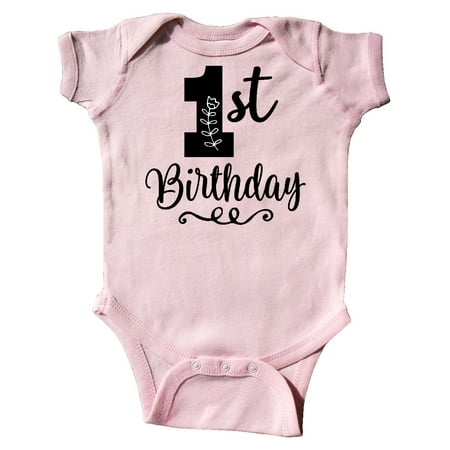 

Inktastic 1st Birthday One Year Old Girls Gift Baby Girl Bodysuit