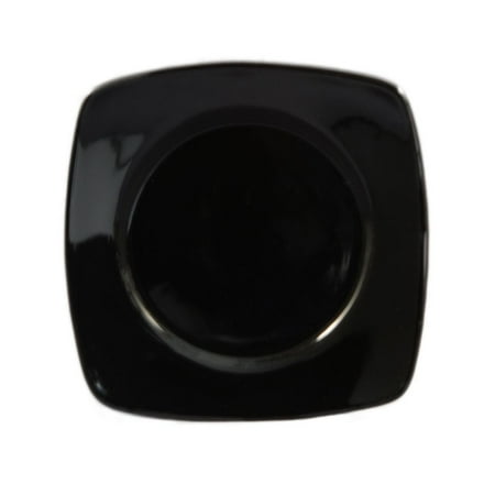 

Clinton Round In Square Plate 11-7/8 Sq. X 1-1/2 H Stoneware Black