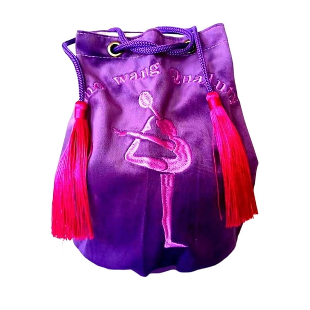 Funda multiusos a prueba de polvo para bolsa de pelota de gimnasia rítmica. violeta S