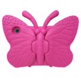 thumbnail image 3 of Dteck Case for Fire HD 10 Tablet 11th Gen 2021,Cute Butterfly Case with Stand for Kids Light Weight EVA Rugged Shockproof Heavy Duty Kids Friendly Cover for Fire HD10 Plus 2021,,Rose, 3 of 4