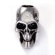 thumbnail image 2 of Collar Hugo Metal plateado colgante Cráneo cadena, 2 of 7