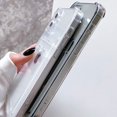 thumbnail image 3 of Clear Wallet Phone Case for iPhone , Upgrade Clear Card Slot Case, Slim Fit Protective Soft TPU Shockproof Wallet Case with Cute Card Holder Pocket for Apple iPhone13,White, 3 of 7