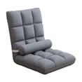 thumbnail image 4 of Silla de Suelo con Respaldo, Silla para Juegos, para Ver Televisión, Dormitorio, Lectura, Transpirable, Cómoda, para Juegos, Tapizada, Sillón Reclinab, 4 of 8