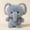 Light Blue, variant on IMossad Cute Plush Stuffed Animal Toy – 6.3 in Soft Cloth Plushie, Adorable and Lifelike Decorative Ornament, Perfect Gift for Birthday, Valentine’s Day, Christmas, or Home Décor