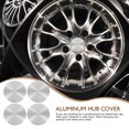 thumbnail image 3 of TABLZONE 4Ud Cubiertas De Para Auto En Aluminio Plateado Con, 3 of 8