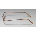 thumbnail image 4 of NEW VERA WANG V09 WOMENS/LADIES OVAL FULL-RIM BRONZE LIGHT STYLE IMPORTED FROM ITALY FRAME DEMO LENSES 49-17-140 SPRING HINGES EYEGLASSES/EYEGLASS FRAME, 4 of 9