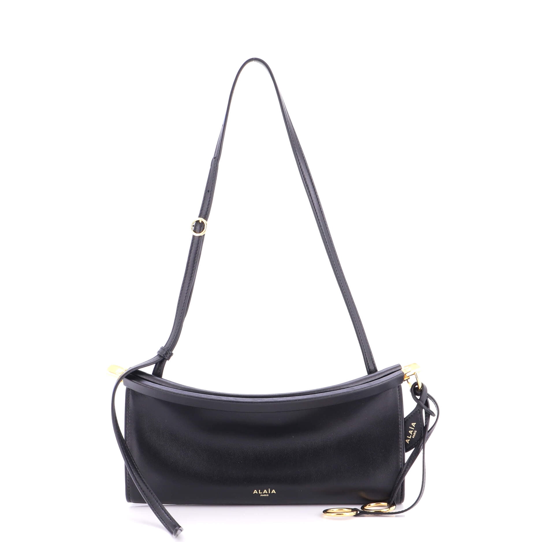 Alaia Pre-Owned Le Click East West Bag Leather Small By Rebag
