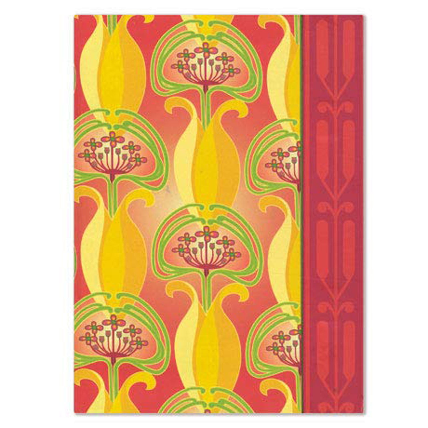 Christopher Dresser Fabric Lined Journal Magnetic Closure Journal