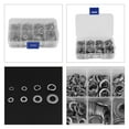 thumbnail image 4 of Stainless Steel 200pcs Flat Washer Spring Washer, Flat Washer And Lock Washer Assortment Set, M5 M6 M8 M10 For Home Use Repair Shop Use, 4 of 8