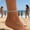 AK-345, variant on Shell Ankle Bracelet Set for Women, Gold Boho Bead Adjustable Anklet, Hawaiian Beach Seashell Pearl Heart Starfish Conch Foot Jewelry Gifts